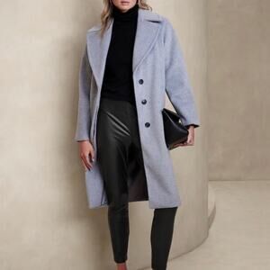 NWT Banana Republic VEGAN LEATHER LEGGING in black size medium